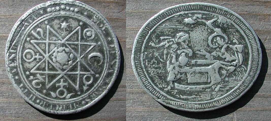 Rosicrucian amulet