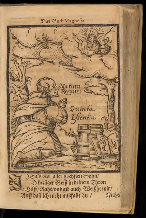 Das Buch Magnesia, in De lapide philosophico, by  Johann Bernhard Hildebrandt, 1618