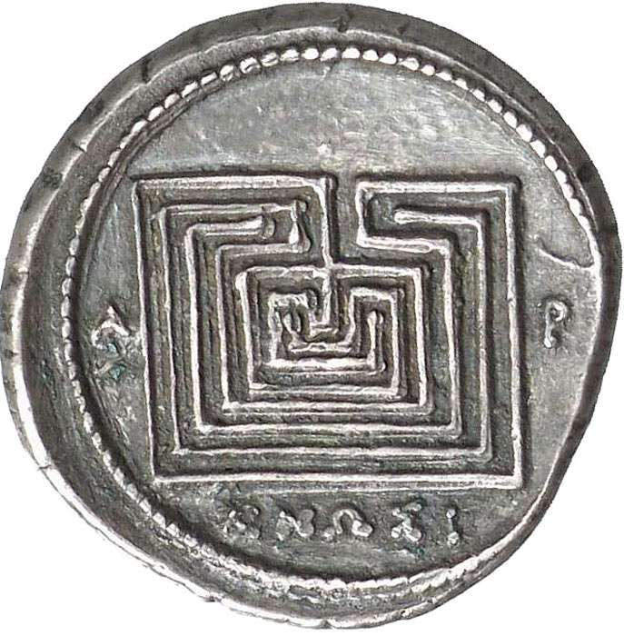 Coin From Knossis, ca. 300-270 v. Chr., Münzkabinett der Staatlichen Museen zu Berlin