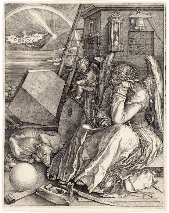 Melencolia I, by Albrecht Dürer, 1514