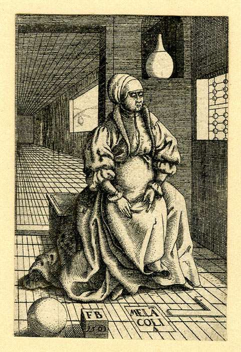 Melancholia, by Franz Isaac Brun,  1560 