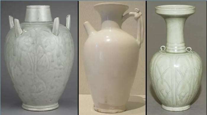 Porcelains form the Tang dynasty, around 900