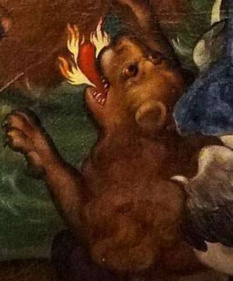 The Alchemical Virgin, detail