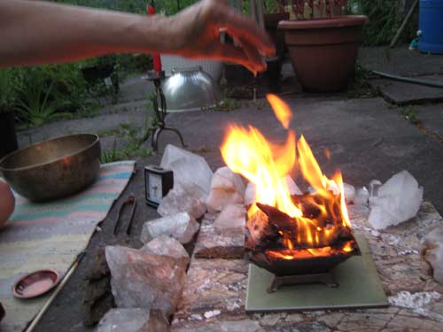 agnihotra, offering