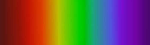 color spectrum of light