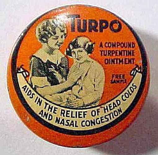 Glessner Company Turpo Free Sample Ointment Tin