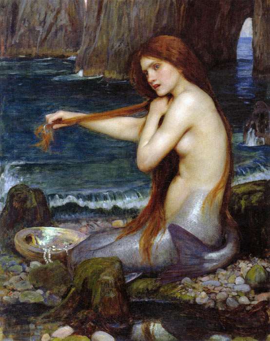 Mermaid by John William Waterhouse (18491917)