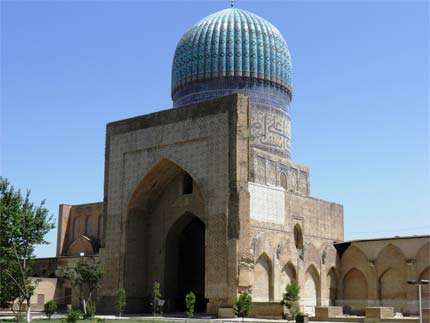 Timur's tomb in Samarkand