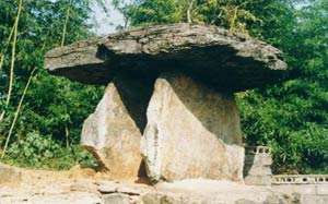 A dolmen in Korea