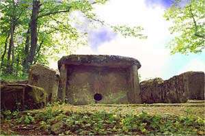A dolmen in Russia