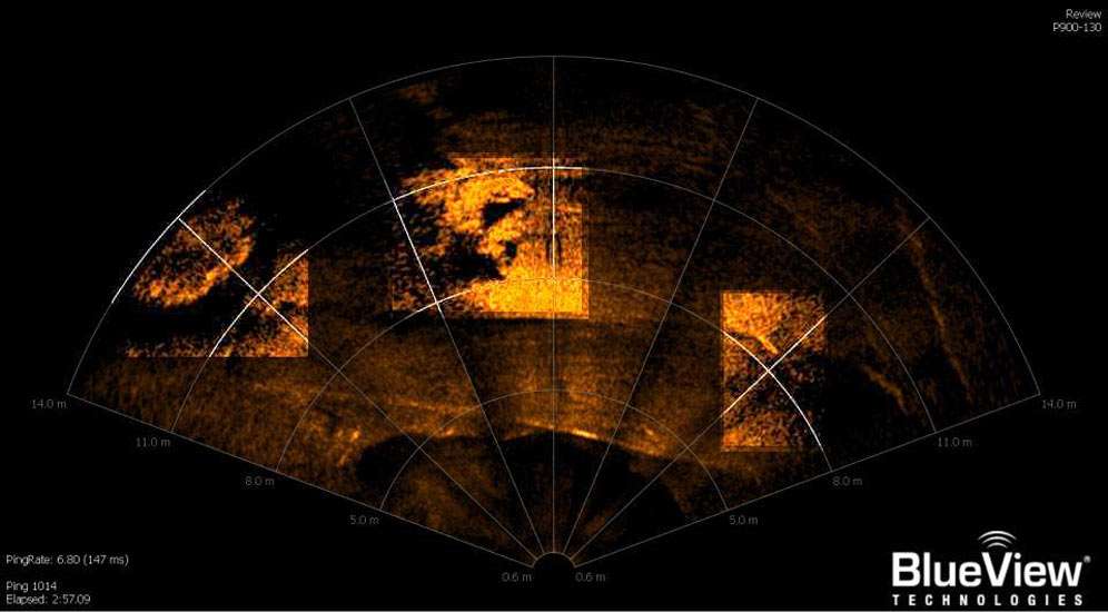 radar scan revealing corridors