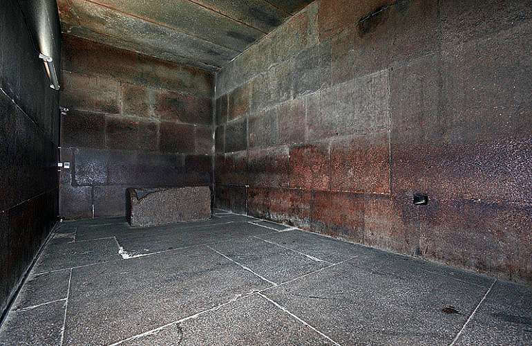 The King's Chamber inside the Great Pyramid