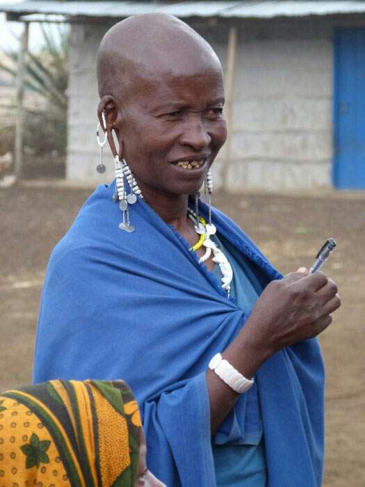 another maasai woman