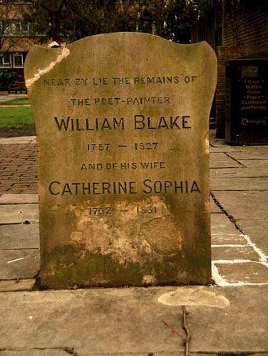 Grave of William Blake