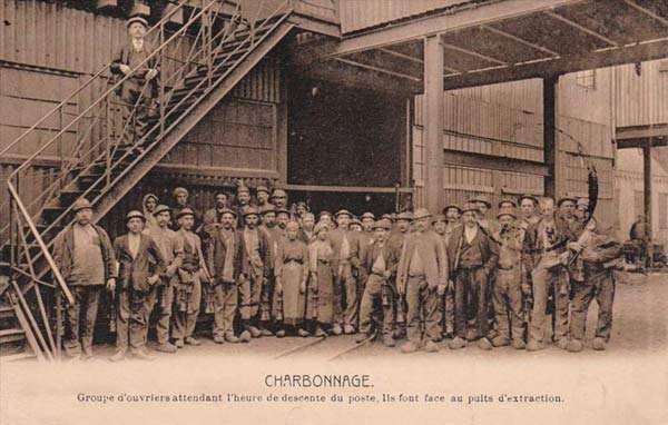 Coalminers in Belgium
