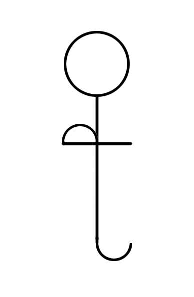 man=woman ideogram