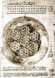 Leonardo Da Vinci's Flower of Life