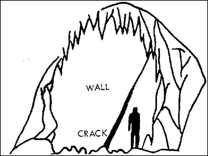 crack in the wall