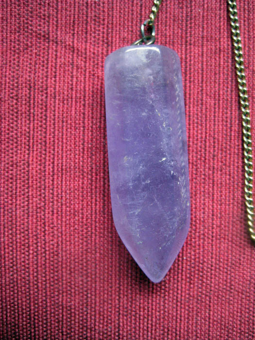 Amethyst pendulum