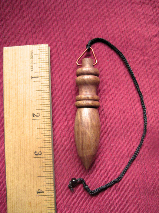Wooden Karnak pendulum