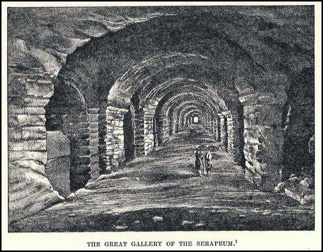 The Grand gallery at earlier times.