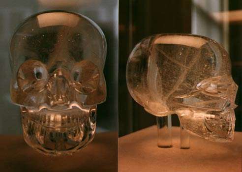 British Museum of Mankind crystal skull