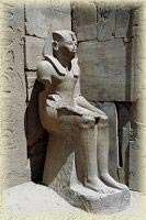 Egyptian statue