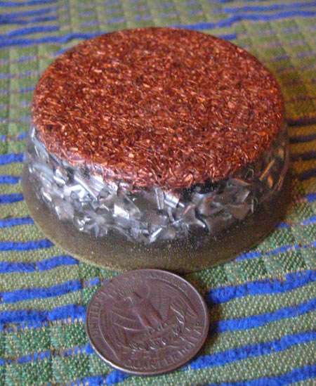 orgonite disk 195