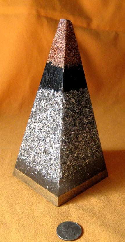 orgonite pyramid 151