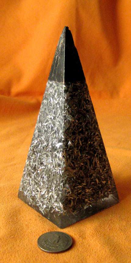orgonite pyramid 156