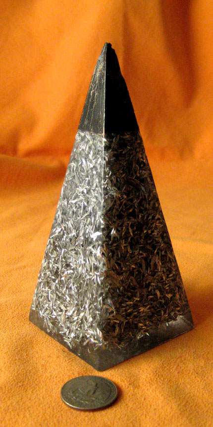 orgonite pyramid 156