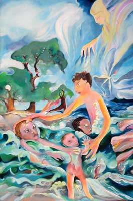Father and Children