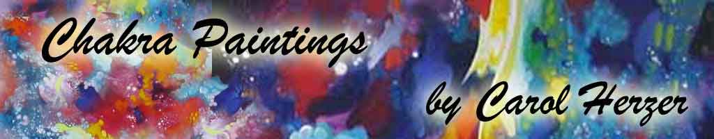 Carol Herzer: Chakra Paintings  Paintings