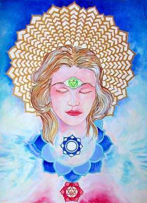 Chakra Goddess-Crown