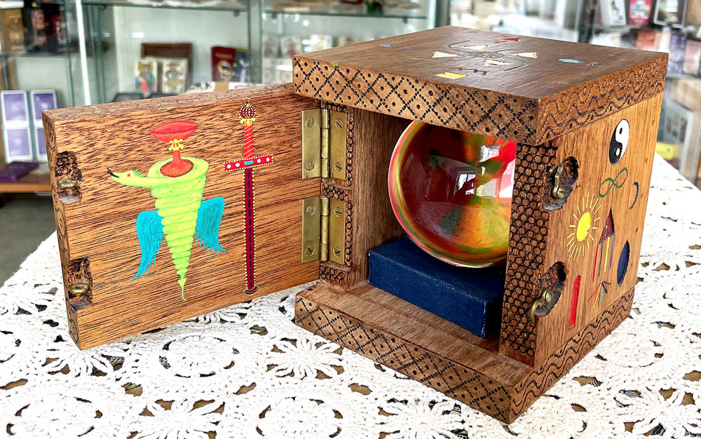 wooden box