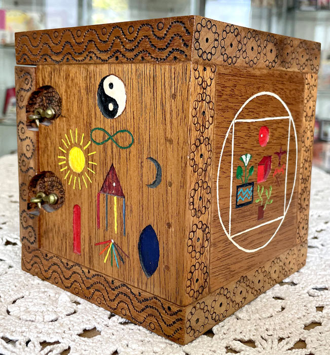 wooden box