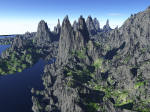 coast cliffs