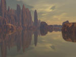 red rock planet
