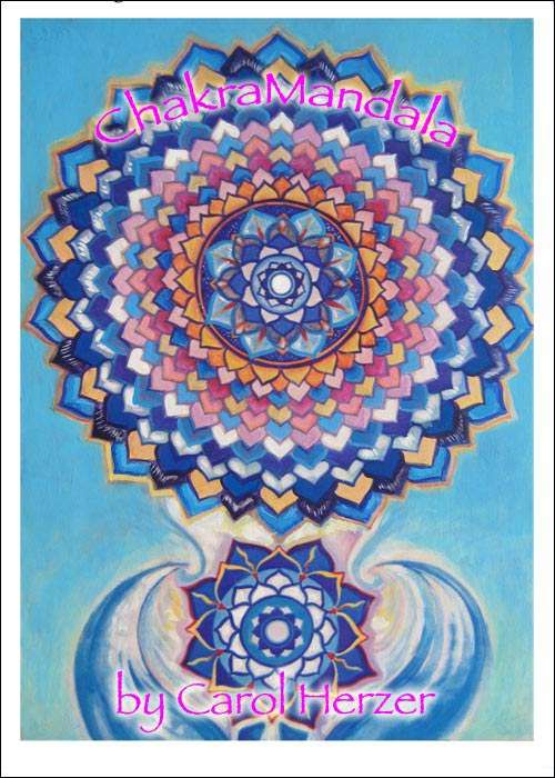 Chakra Mandala card