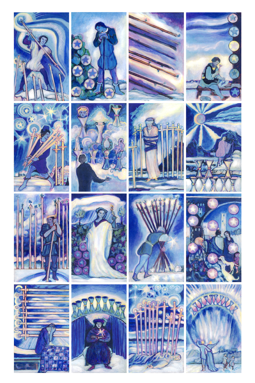 Deep Crystal Illuminated Tarot