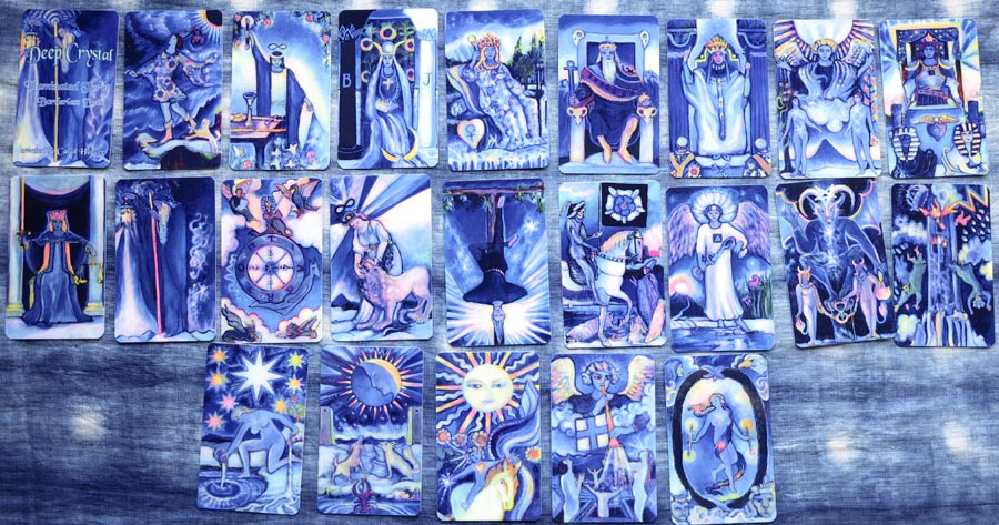 Deep Crystal Illuminated Tarot