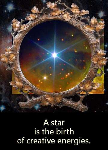 Magic Mirror oracle deck star